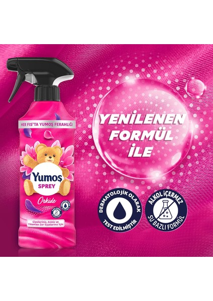 Sprey Yıkaması Zor Eşyalar Lilyum 450 ml 1 Adet + Orkide 450 ml 1 Adet + Demstar Mikrofiber Bez indirimleri