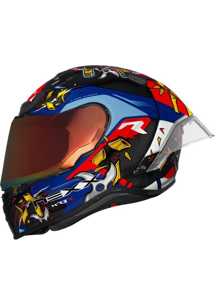 X.R3R Izo Karbon Full Face Motosiklet Kaskı fırsatları