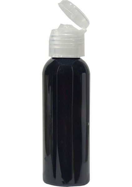 Boş Pet Şişe 100 ml + Kapak Takım 10 Adet Şeffaf