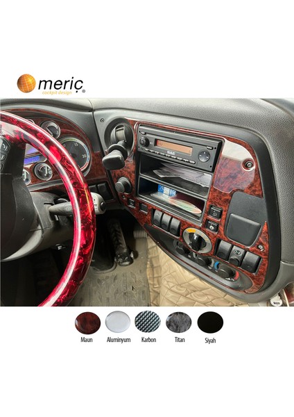 Meriç® Daf Xf 105 Ön Torpido Kaplama Maun 13 Parça 2006-› modelleri