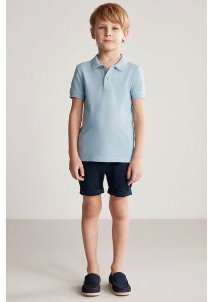 Nakış Logolu Polo Yaka Çocuk T-Shirt fiyatları