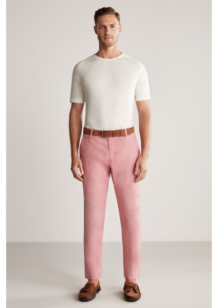 Pembe Yazlık Chino Pantolon fiyatları