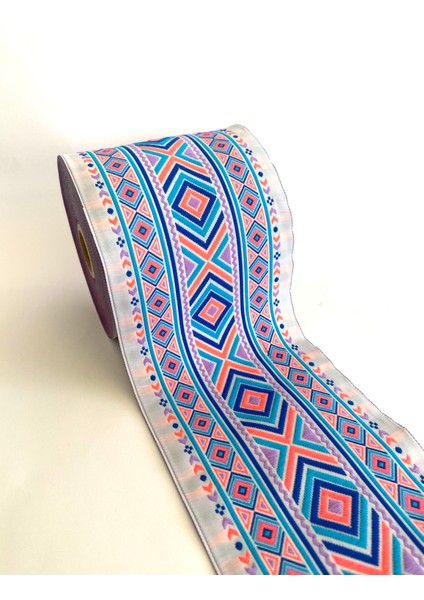 10 cm Etnik Desen Bordür Kurdele