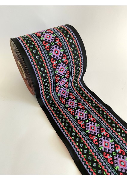 10 cm Etnik Desen Bordür Kurdele
