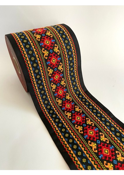 10 cm Etnik Desen Bordür Kurdele