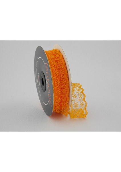 Turuncu Renk Dantel (22MM Genişlik)