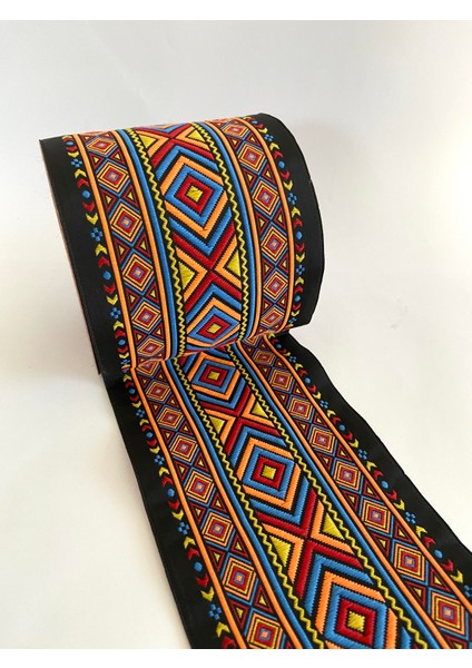 10 cm Etnik Desen Bordür Kurdele