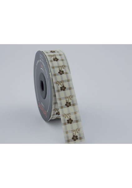 20016 Çiçek Ekose Kurdele