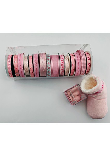 Hoşgeldin Bebek Kız Kurdele Seti