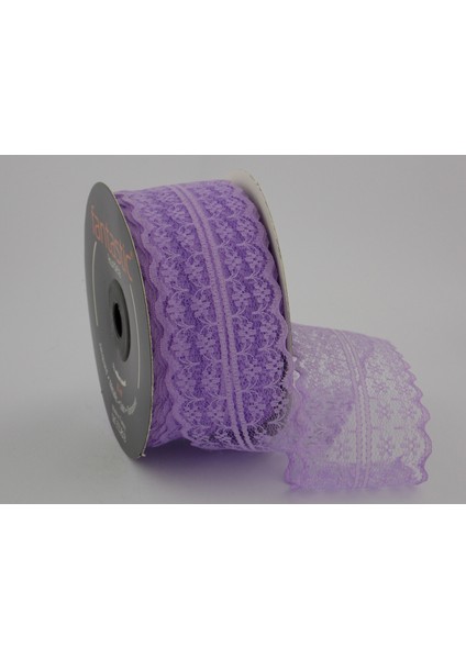 Lila Renk Dantel (45MM Genişlik)