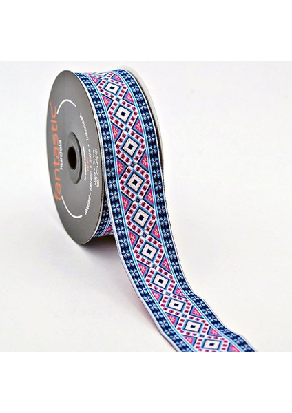 35MM Etnik Desen Dokuma Bordür Kurdele