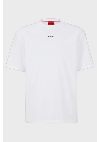 % 100 Pamuk Bisiklet Yaka Relaxed Fit T Shirt Erkek T Shirt 50488330 100