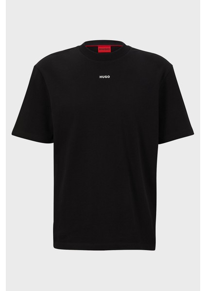 % 100 Pamuk Bisiklet Yaka Relaxed Fit T Shirt Erkek T Shirt 50488330 001 indirimleri