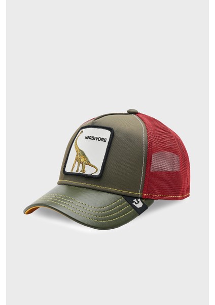 Thunder Lizard File Detaylı Animal Desenli Şapka Unisex Şapka 1010146