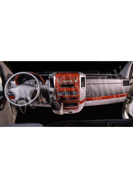 Meriç® Volkswagen Crafter Ön Torpido Kaplama Maun 18 Parça 2006-2019