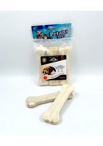 Petans Toys 15 cm 3lü Beyaz Pres Kemik