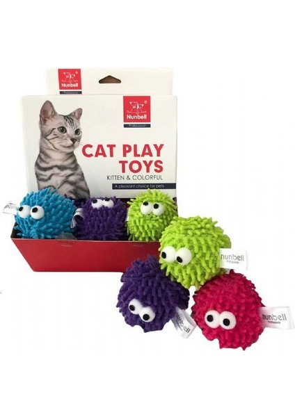 Kedi Oyuncağı Sevimli Canavar 1 Tane