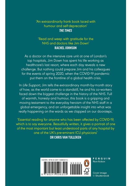 Life Support: Diary Of An Icu Doctor On The Of The Crisis fiyatları