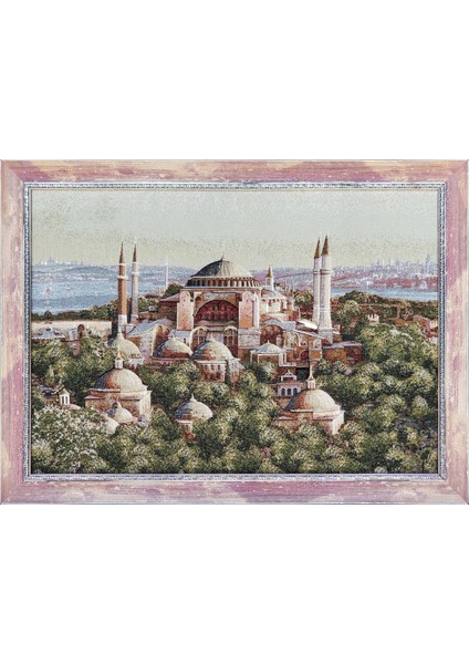 Manzara Serisi-27 Dokuma Goblen Kumaş-Ayasofya