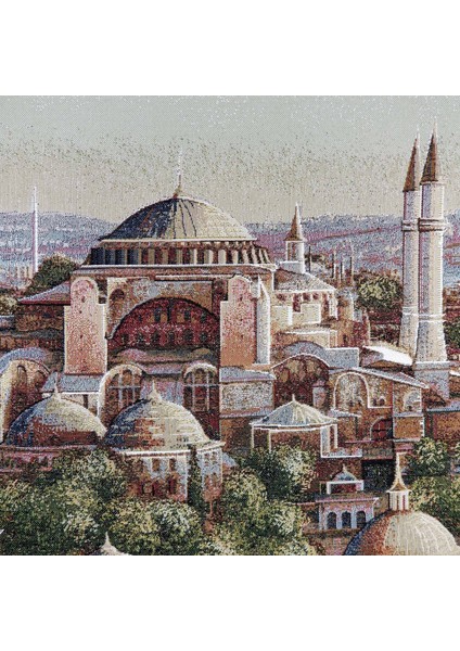 Manzara Serisi-27 Dokuma Goblen Kumaş-Ayasofya