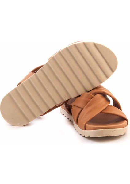 Deri Kadın Sandalet 883-407 indirimleri