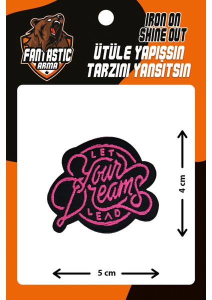 Ütü Ile Yapışan Dokuma Arma Patch, Your Dreams