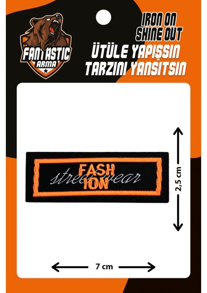 Ütü Ile Yapışan Dokuma Arma Patch, Fashıon