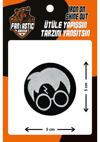 Ütü Ile Yapışan Dokuma Arma Patch, Harry Potter
