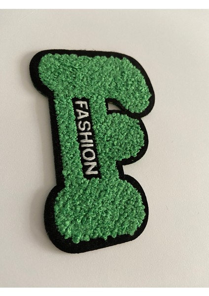 Ütü Ile Yapışan Dokuma Peluş,kolej,punch Arma Harf, Yeşil F Modeli fırsatları