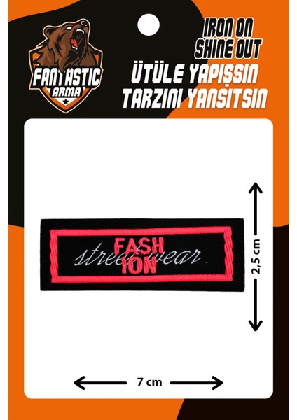 Ütü Ile Yapışan Dokuma Arma Patch, Fashıon