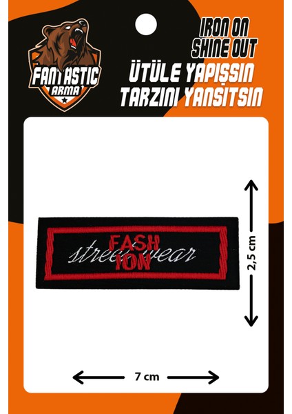 Ütü Ile Yapışan Dokuma Arma Patch, Fashıon