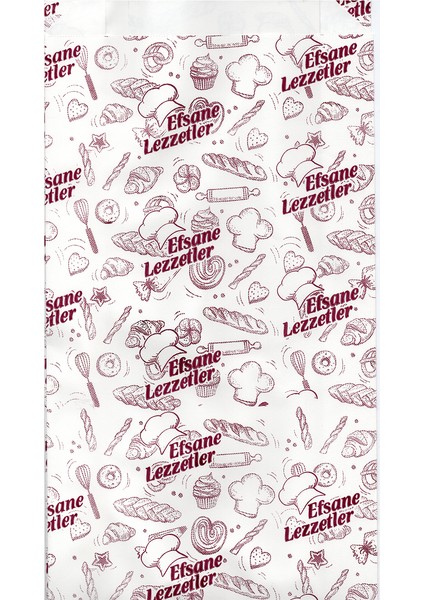 Kese Kağıdı Efsane Lezzetler 16X32 cm 5 kg