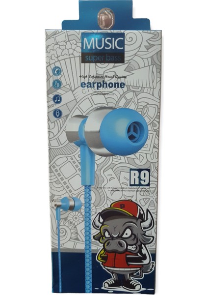 R9 Süper Bass Mikrofonlu Kablolu Kulaklık fiyatları