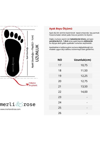 Merli&Rose Tırtır Detay Deri Babet Patik