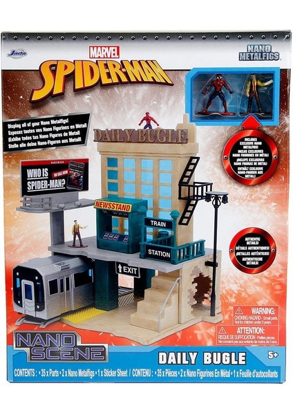 253225012 Marvel Spider-Man Nyc Deluxe Nano Sahnesi