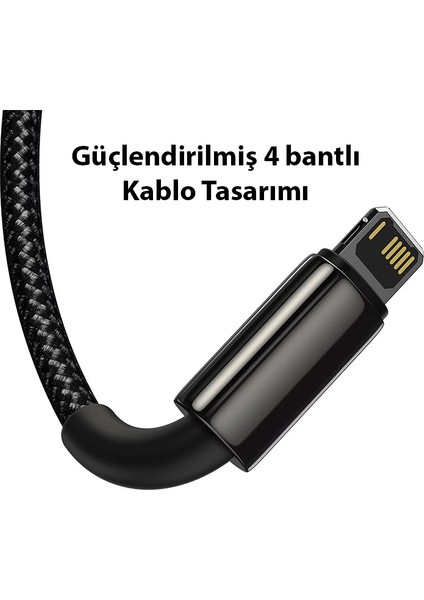 Tungsten Gold 3.5A 3 In 1 Hızlı Şarj Kablosu 1.5 Metre indirimleri
