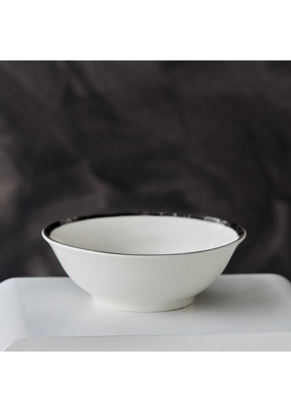 Damalı Çizgi Porselen Salata Kasesi 14 cm fiyatları