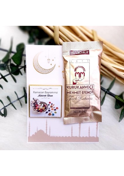 20 Adet Ramazan Bayramı Si Çikolata Kahve Hoşgeldin Ramazan Set Ramazan Süsleri