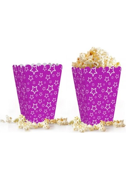 Yıldızlı Mısır Kutusu Mor