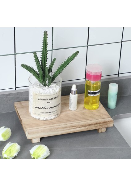 Ahşap Yükseltici Tepsi Sabun Mutfak Lavabo İçin Stand Sabun Tepsisi fiyatları