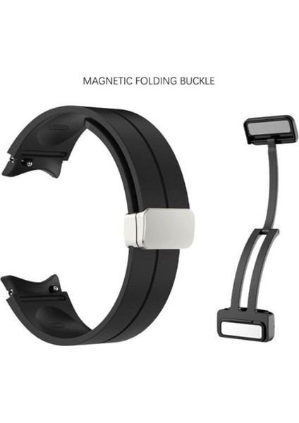Samsung Galaxy Gear S3 46MM Kordon Kayış D-Buckle Sport Silikon 22/K2D