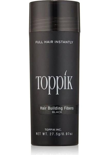 siyah (black) Dolgunlaştırıcı Saç Fiberi Saç Tozu Topik 27.5 gr TARAK HEDİYELİ fiyatları