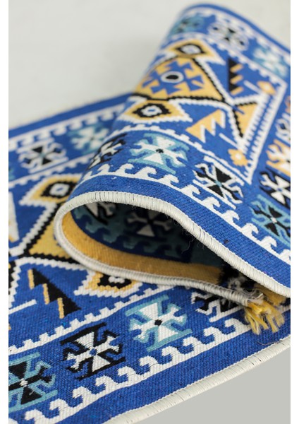 Oto Koltuk Kılıfı (Çift Taraflı )Yıkanabilir Araba Takımı Kilim Mavi Renk FİAT,WW,OPEL,HYUNDAİ,BMW,MERCEDES,HER ARACA UYGUN fırsatları