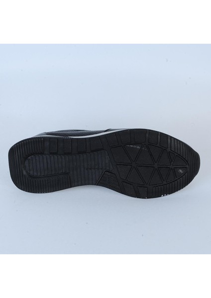 8787 Siyah Nopa Deri Erkek Sneaker Ayakkabı modelleri