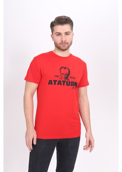 Toontoy Unisex Atatürk Baskılı Tişört