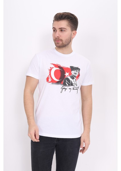 Toontoy Unisex Atatürk Baskılı Tişört fiyatları