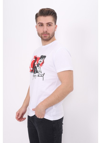 Toontoy Unisex Atatürk Baskılı Tişört modelleri