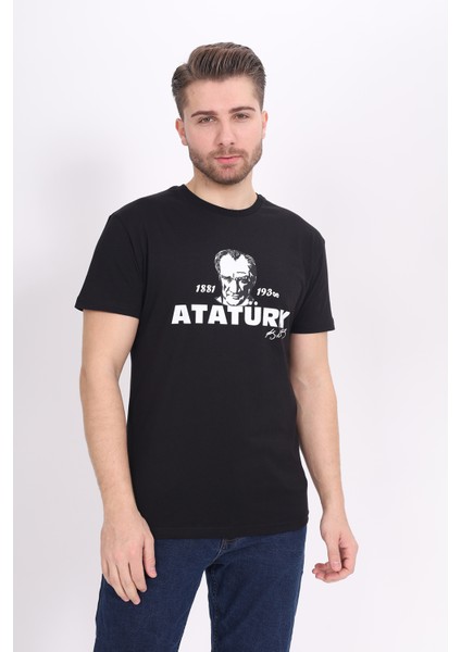 Toontoy Unisex Atatürk Baskılı Tişört