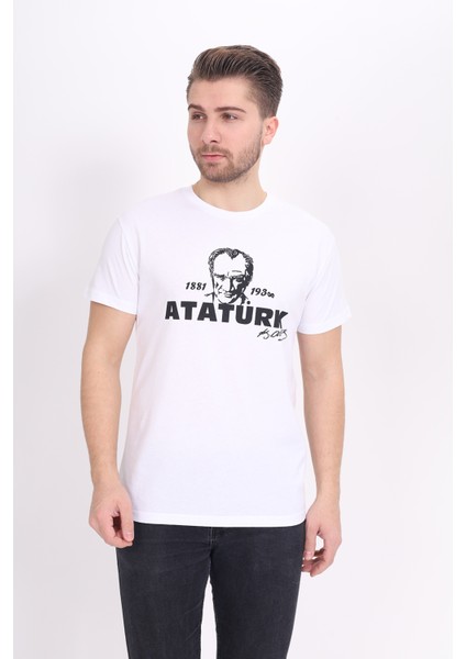 Toontoy Unisex Atatürk Baskılı Tişört