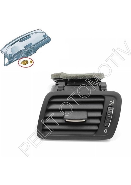 Passat B6 Sol Ön Havalandırma Izgarası 3C1819701F (2006-2011) fiyatları